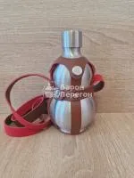 Бутыль-нерж 0,5 л ГОРЛЯНКА (в коже)