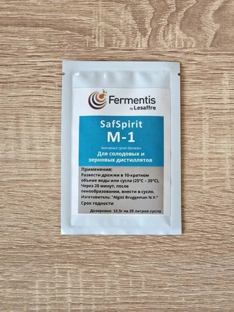 Дрожжи спиртовые SafSpirit М-1, для виски, на 25л