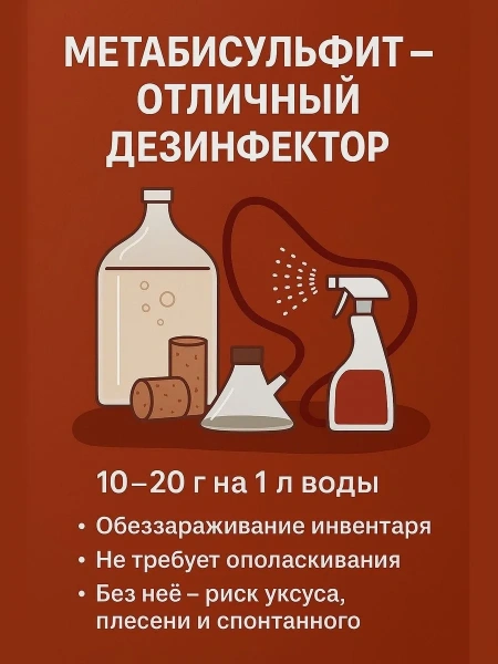 Метабисульфит калия 100г